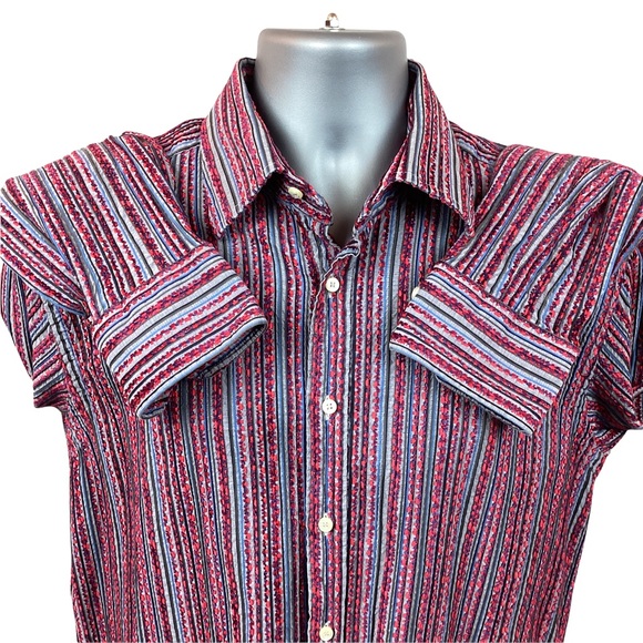 ETRO Made in Italy Oxford Shirt NOT XXL -fits Mens med w/relax fit/Lg slim fit. - Picture 5 of 8